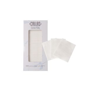 Callas Premium Milano Cosmetic Cotton 50 Counts x Minimum 10 boxes