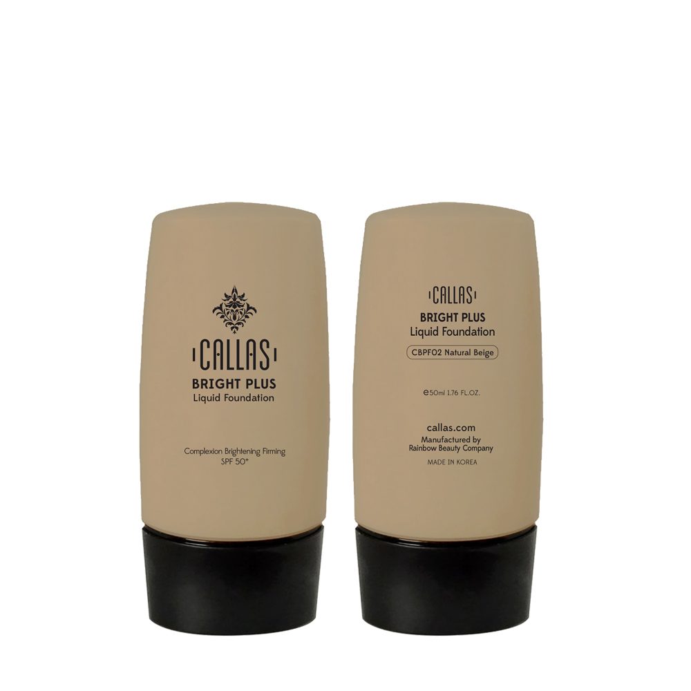 Callas Bright Plus Liquid Foundation #2 -SPF50-(Natural Beige) (1.76 oz/50 ml) Callas Bright Plus Liquid Foundation #2 -SPF50-(Natural Beige) (1.76 oz/50 ml)
