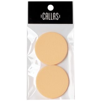 Callas NBR Round Puff 2pcs (CMP-N08) X 12 PACKAGES