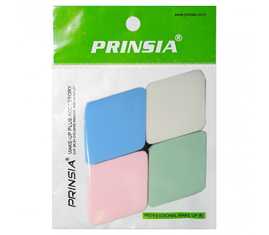 Prinsia 4 Color Diamond Sponge Puff (12pcs/1pkg) Prinsia 4 Color Diamond Sponge Puff (12pcs/1pkg)