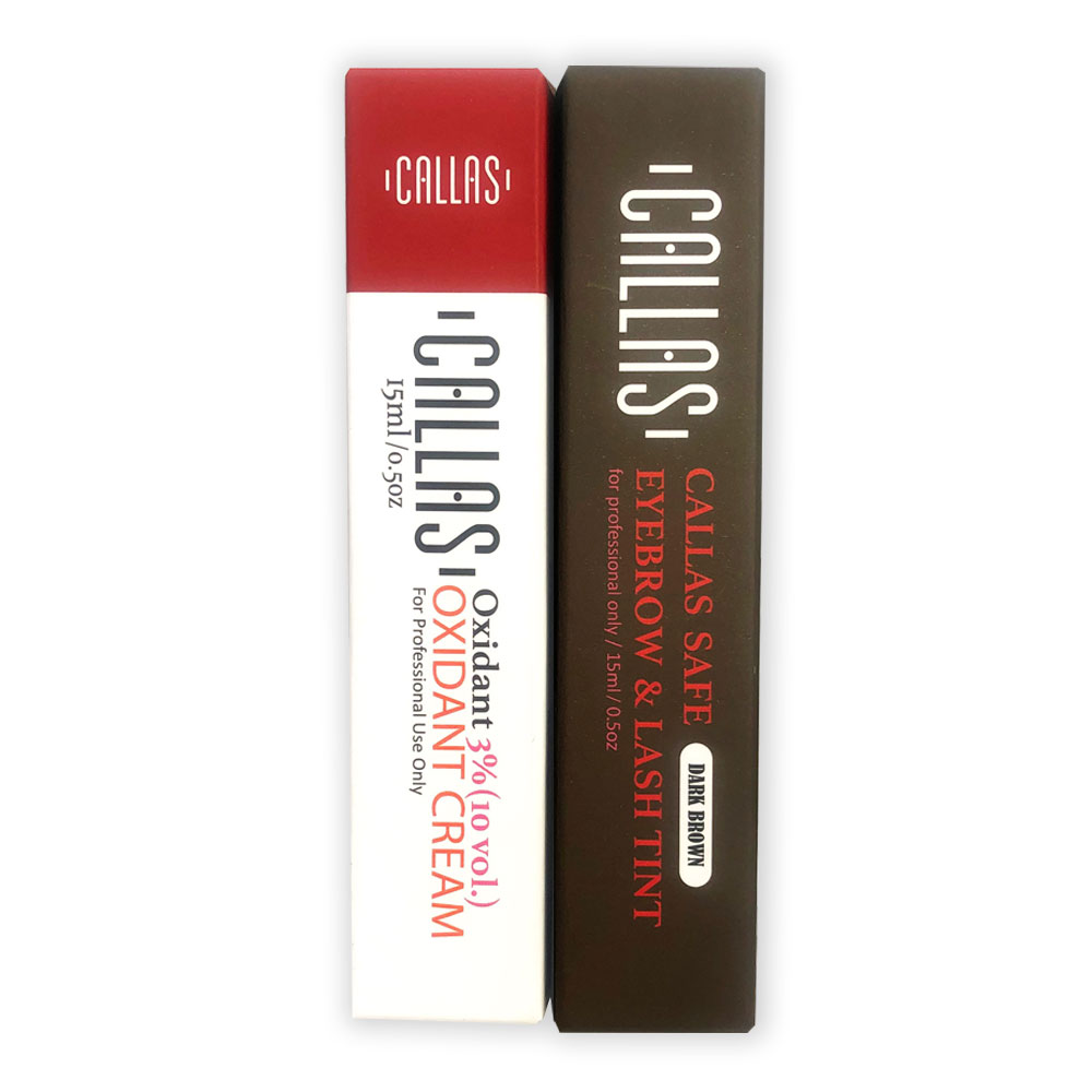 Callas Safe Eye Brow & Lash Tint (Professional Use Only) - BROWN Callas Safe Eye Brow & Lash Tint (Professional Use Only) - BROWN