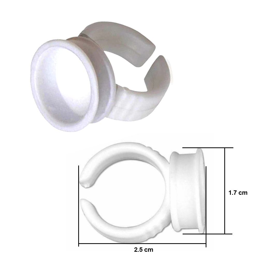 Callas Disposable Eyelash Extension Glue Holder/Ring (100pcs) Callas Disposable Eyelash Extension Glue Holder/Ring (100pcs)