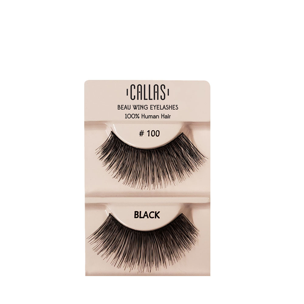 Callas Beau Wing Eyelashes #100 (1 pair x Minimum 12 sets) Callas Beau Wing Eyelashes #100 (1 pair x Minimum 12 sets)