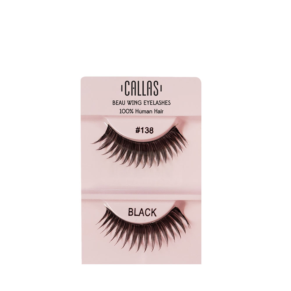 Callas Beau Wing Eyelashes #138 (1 pair x Minimum 12 sets) Callas Beau Wing Eyelashes #138 (1 pair x Minimum 12 sets)