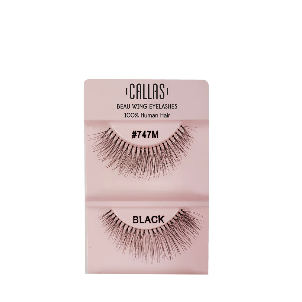 Callas Beau Wing Eyelashes #747 M (1 pair x Minimum 12 sets) Callas Beau Wing Eyelashes #747 M (1 pair x Minimum 12 sets)