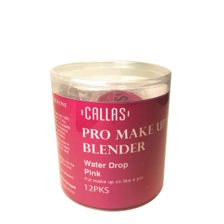 Callas Pro Makeup Silicone Blender Water Drop 1Box-12 Pieces