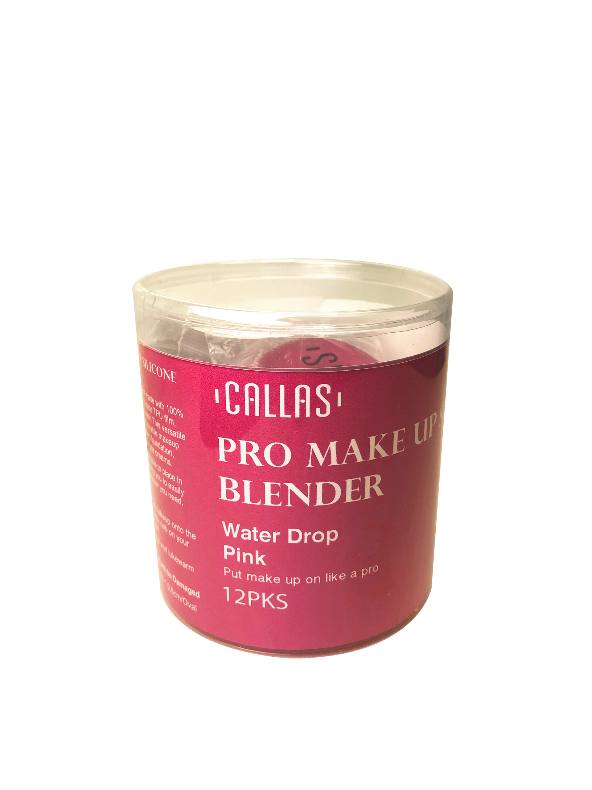 Callas Pro Makeup Silicone Blender Water Drop 1Box-12 Pieces Callas Pro Makeup Silicone Blender Water Drop 1Box-12 Pieces