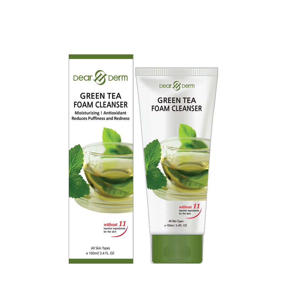 Dearderm Green Tea Foam Cleanser Dearderm Green Tea Foam Cleanser