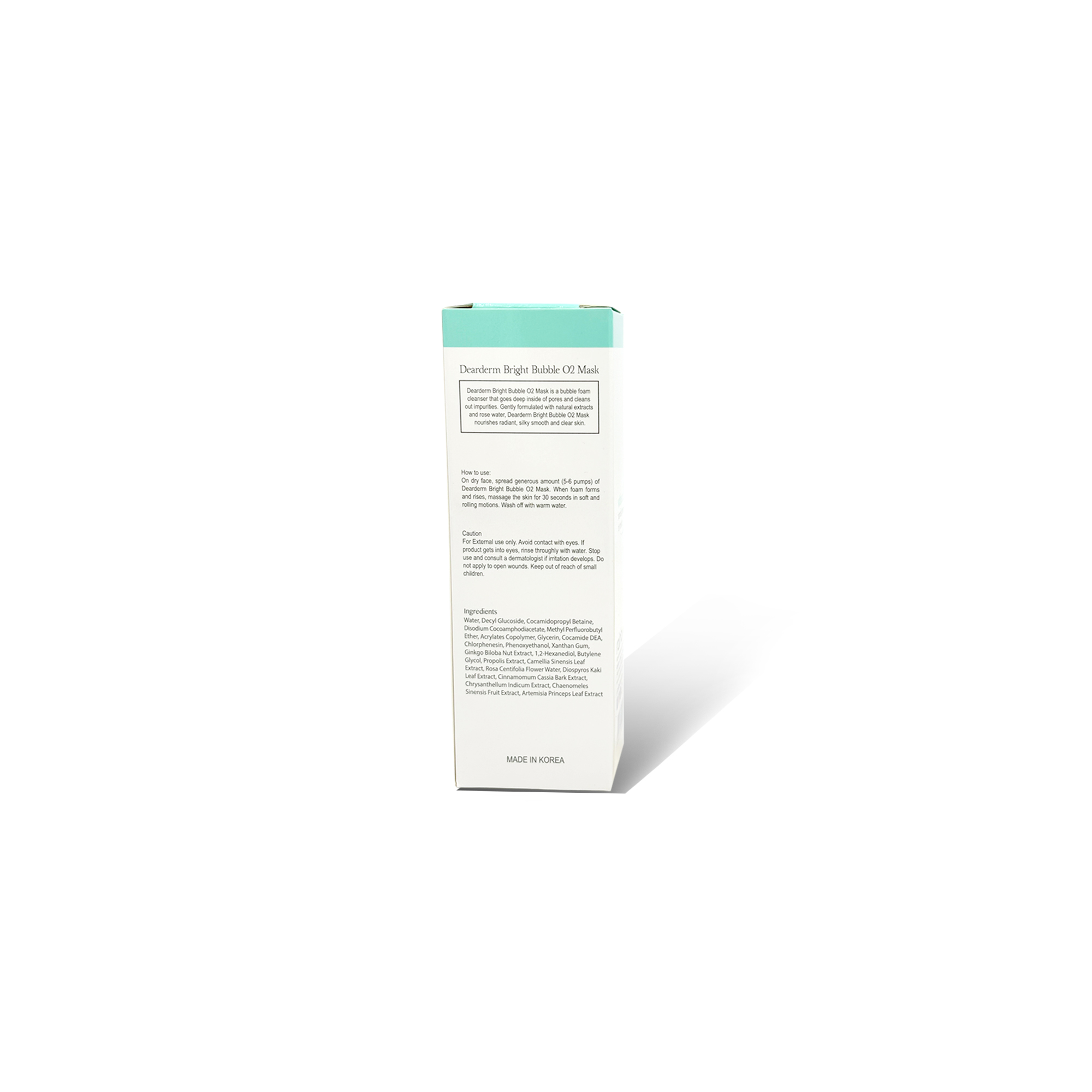 Dearderm Bright Bubble O2 Mask Dearderm Bright Bubble O2 Mask