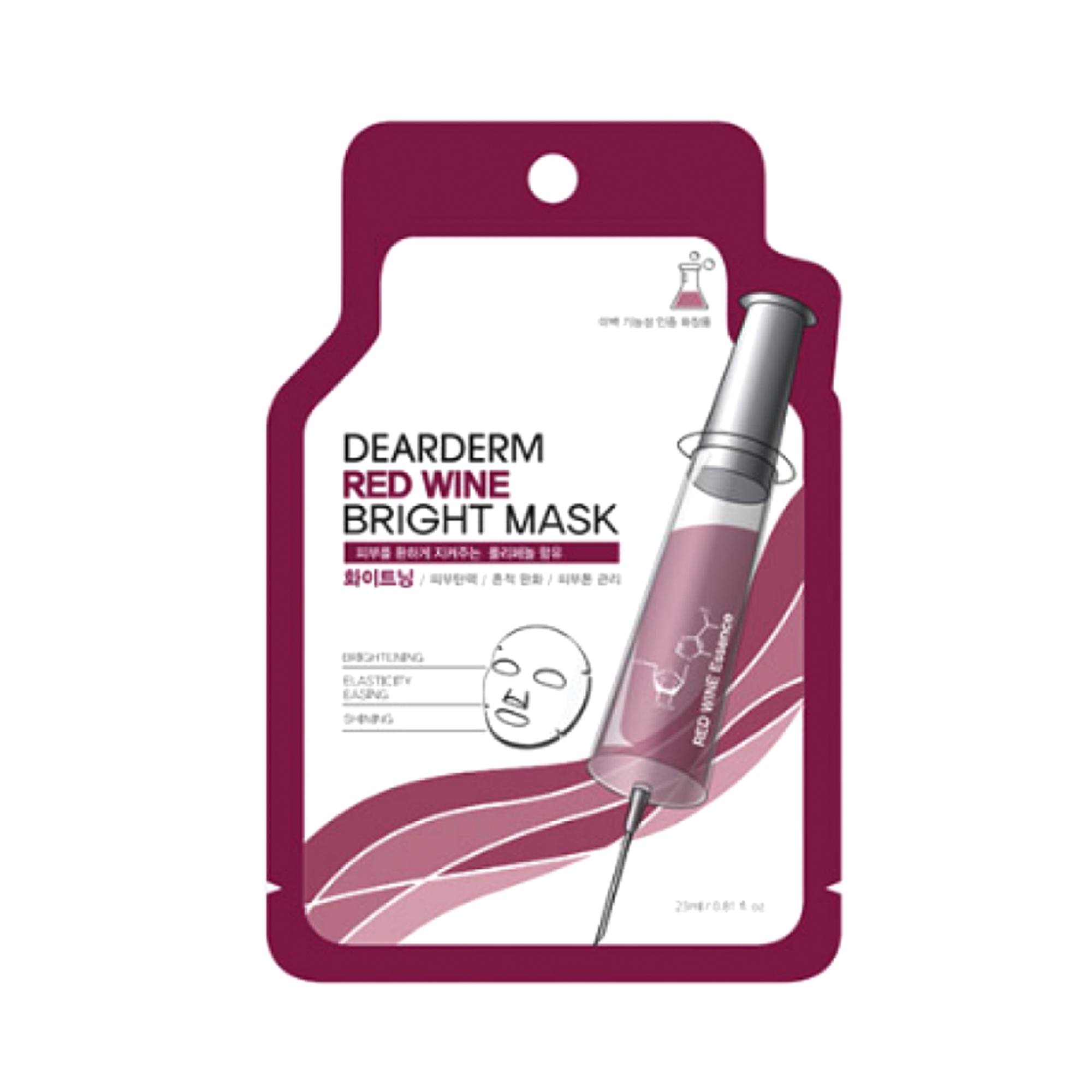 Dearderm Red Wine Bright Mask Dearderm Red Wine Bright Mask
