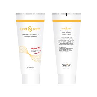 Dearderm Vitamin C Brightening Moisturizing Foam Cleanser