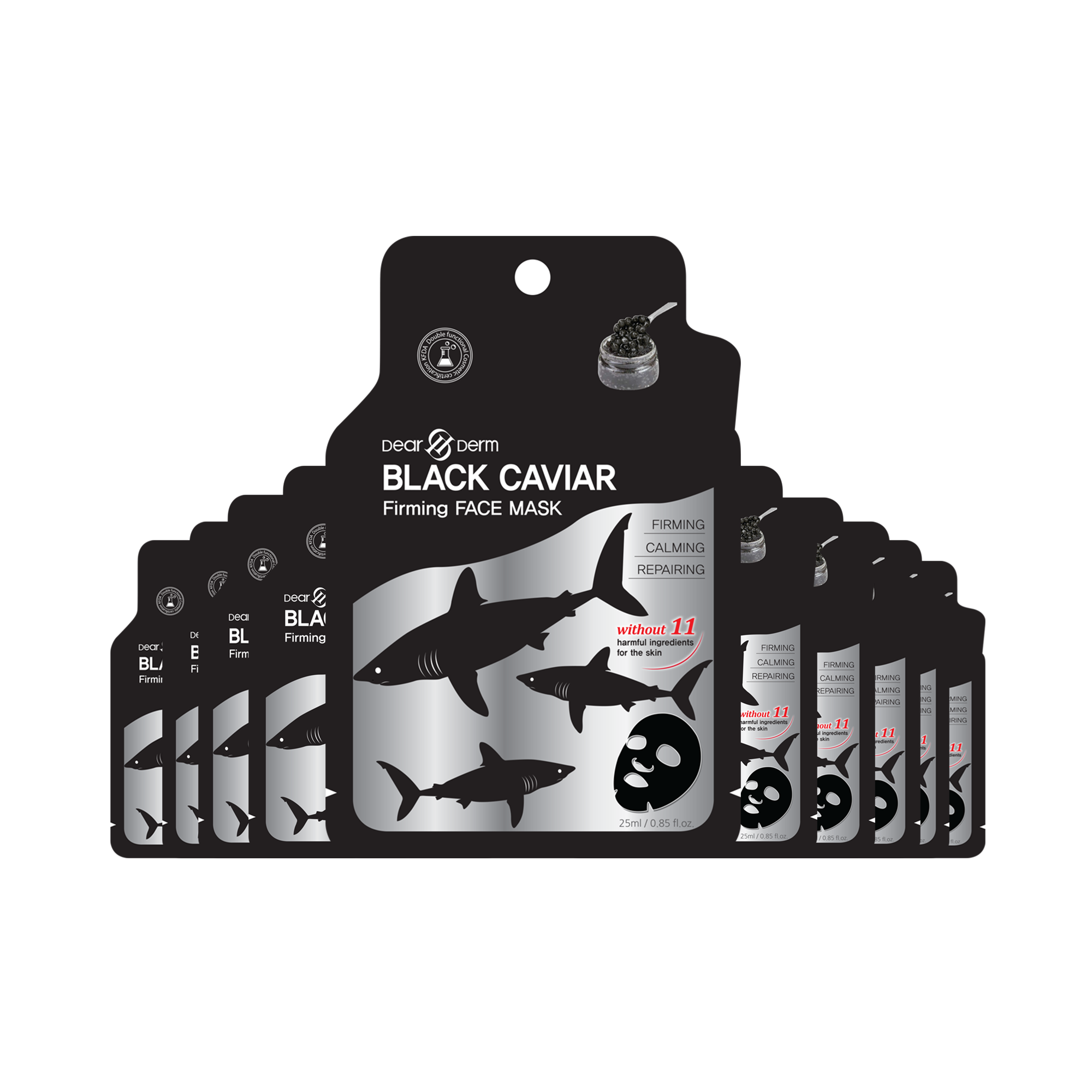 Dearderm Black Caviar Firming Face Mask Dearderm Black Caviar Firming Face Mask