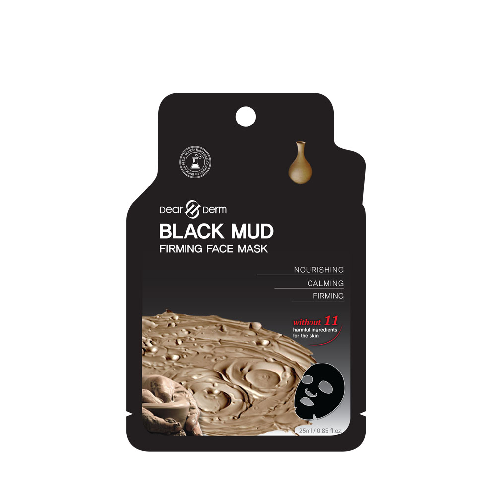 Dearderm Black Mud Firming Face Mask Dearderm Black Mud Firming Face Mask
