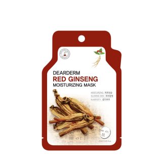 Dearderm Red Ginseng Moisturizing Mask Sheet 25ml / 0.85 fl.oz.