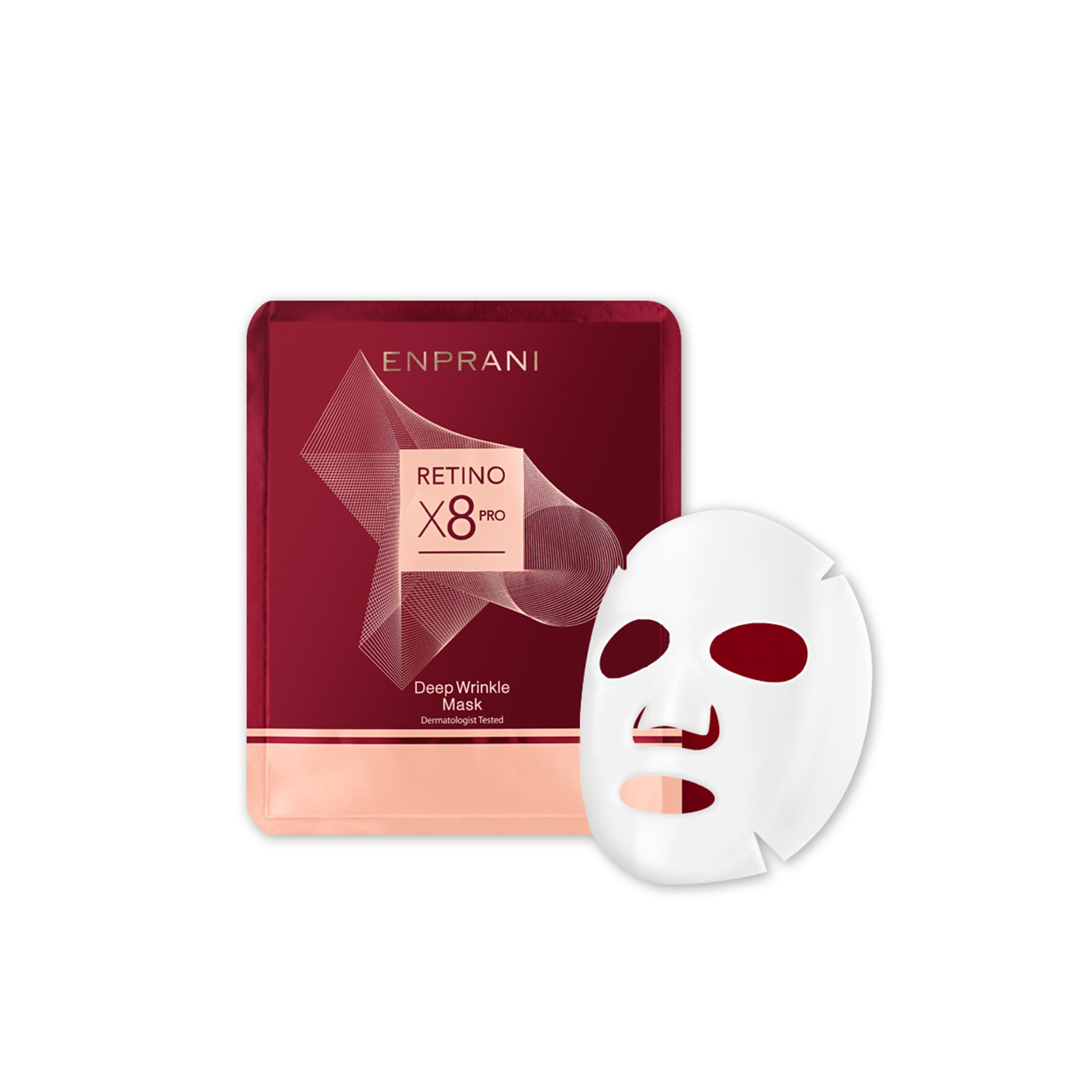 Enprani Retino Eight X8 Pro Deep Wrinkle Mask (1Box = 5pcs ) x 0.84fl.oz / 25ml Enprani Retino Eight X8 Pro Deep Wrinkle Mask (1Box = 5pcs ) x 0.84fl.oz / 25ml