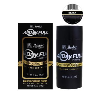 All Day Full Instantly Hair Thickening Fibers Black / Black - 0.7oz (20g)
