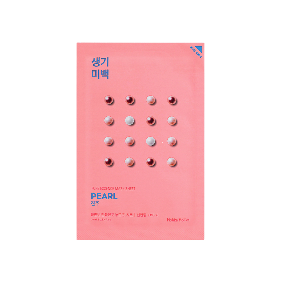 Holika Holika Pure Essence Mask Sheet - Pearl (10pcs) Holika Holika Pure Essence Mask Sheet - Pearl (10pcs)