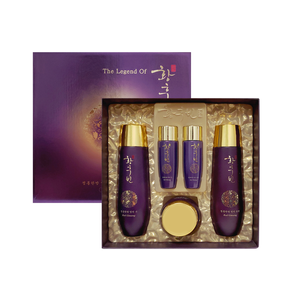 LK HwangHooBin Red Ginseng Skin Care 3Pcs Set LK HwangHooBin Red Ginseng Skin Care 3Pcs Set