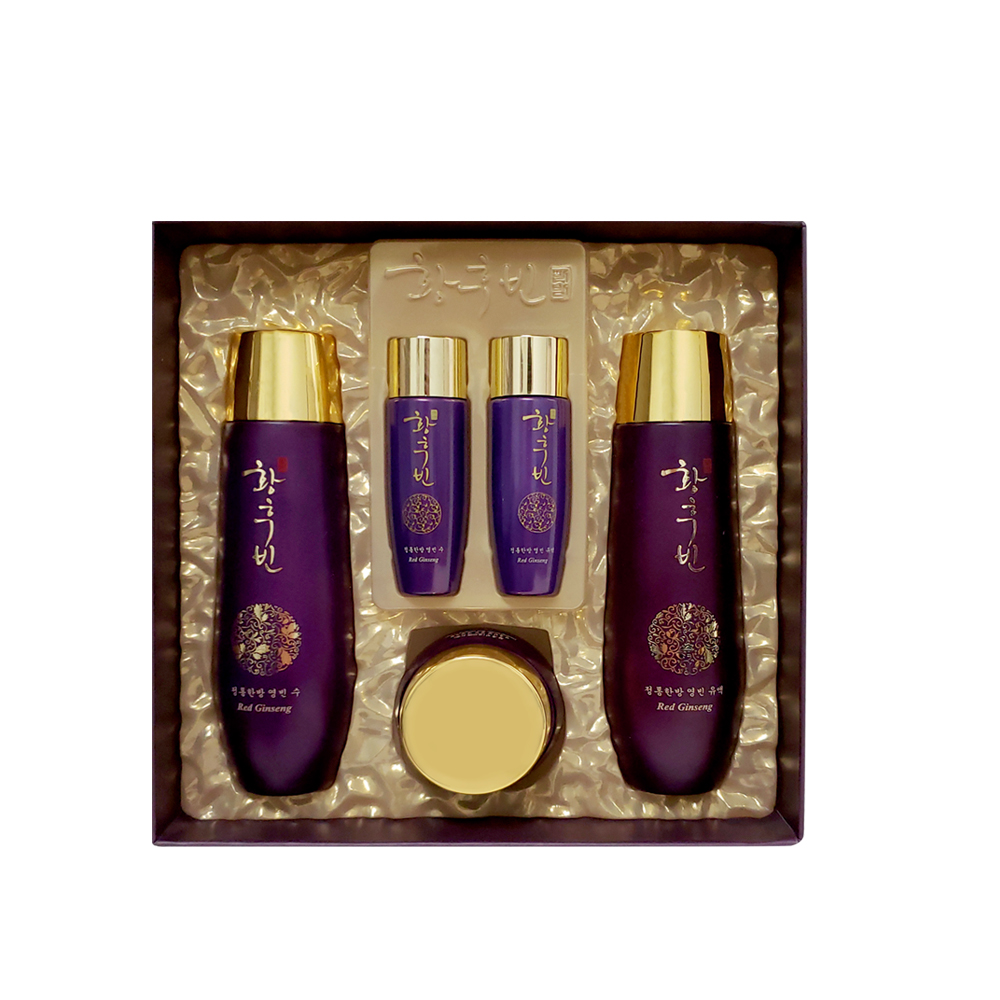 LK HwangHooBin Red Ginseng Skin Care 3Pcs Set LK HwangHooBin Red Ginseng Skin Care 3Pcs Set