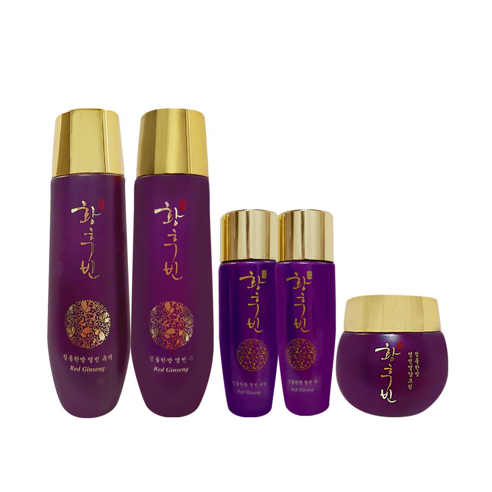LK HwangHooBin Red Ginseng Skin Care 3Pcs Set LK HwangHooBin Red Ginseng Skin Care 3Pcs Set