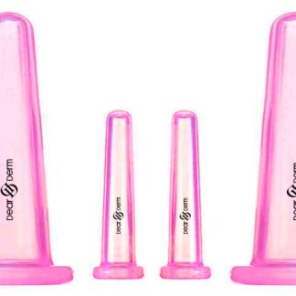 Dearderm Silicone Facial Cupping Therapy Set