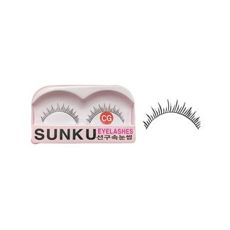 Sunku Eyelash with Glue (CG)x Minimum 10 Pcs