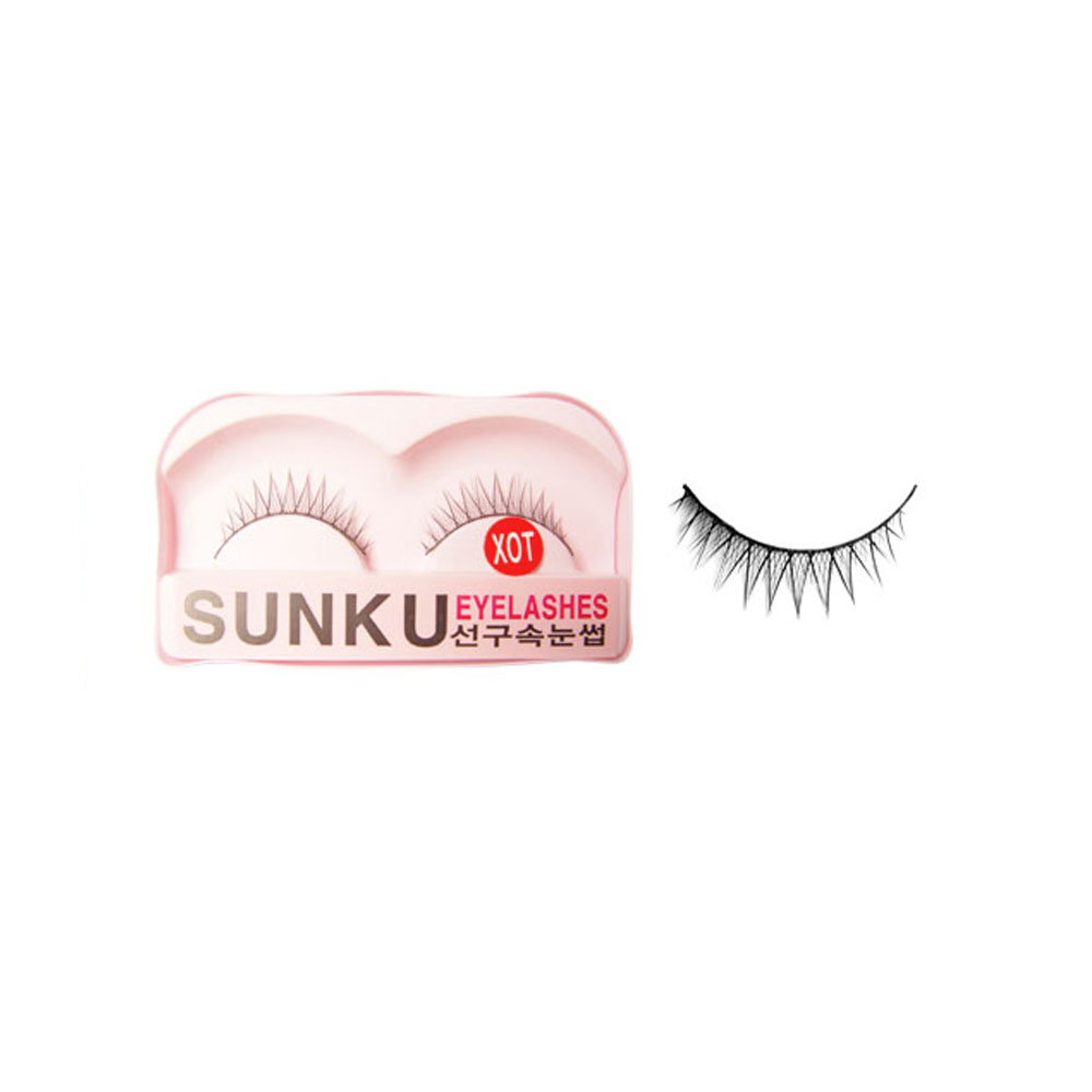 Sunku Eyelash with Glue (XOT) x Minimum 10 Pcs Sunku Eyelash with Glue (XOT) x Minimum 10 Pcs